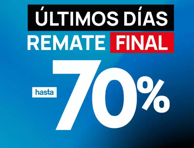 Hasta -70%