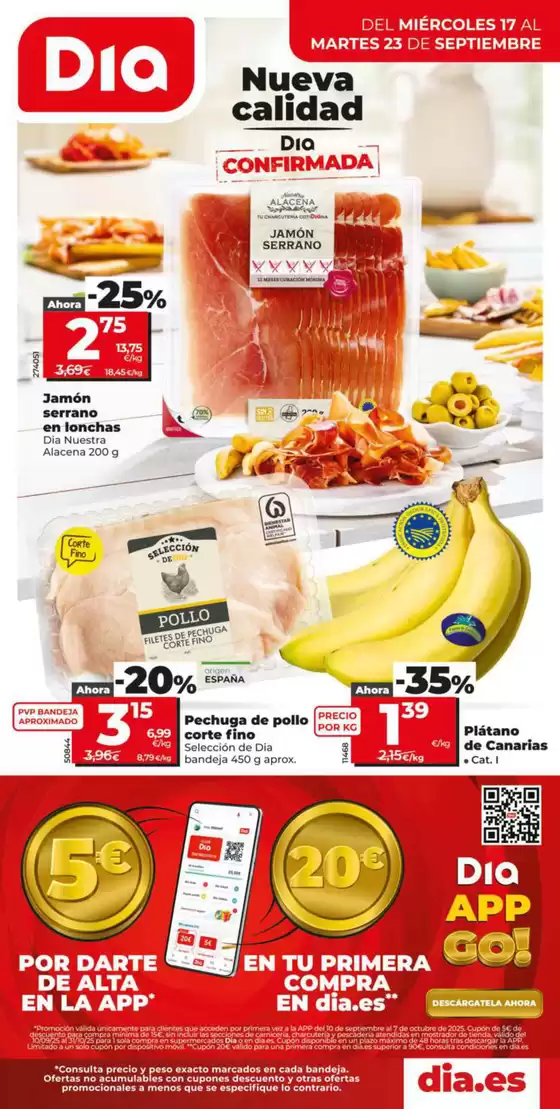 Nueva Calidad Dia del 17/09 al 23/09