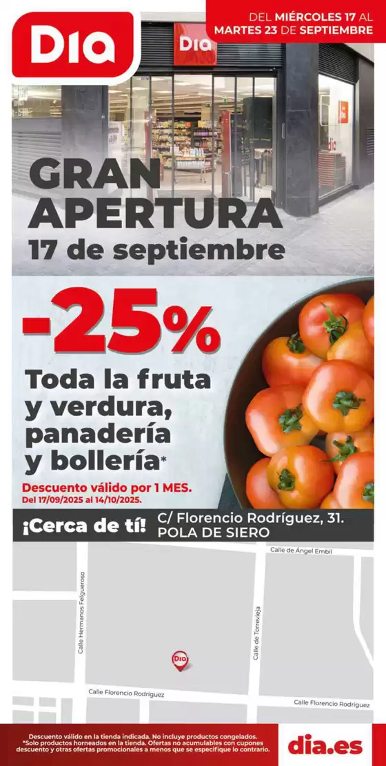Catálogo Dia en Gijón | Gran apertura Dia del 17/09 al 23/09 | 2025-09-17T00:00:00.000Z - 2025-09-23T00:00:00.000Z