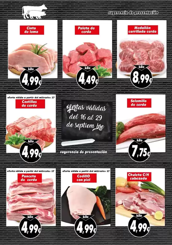Ofertas válidas del 15 al 27 de septiembre 2025