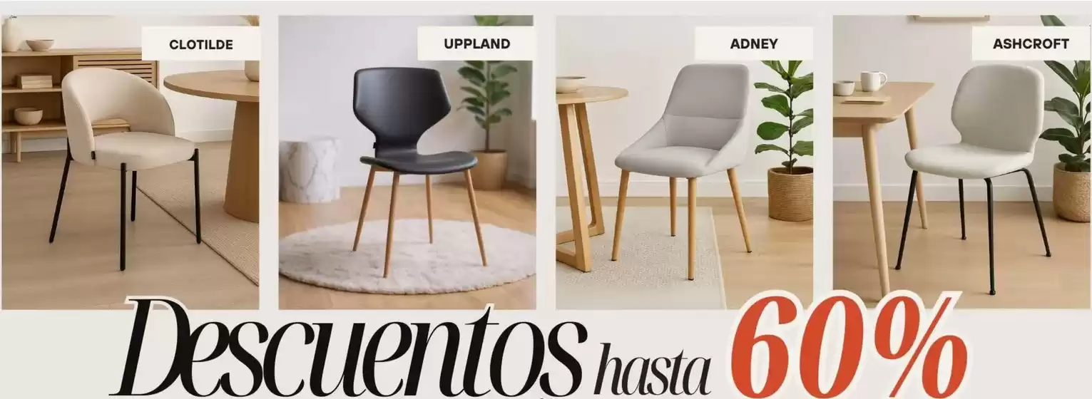 Descuentos hasta 60%