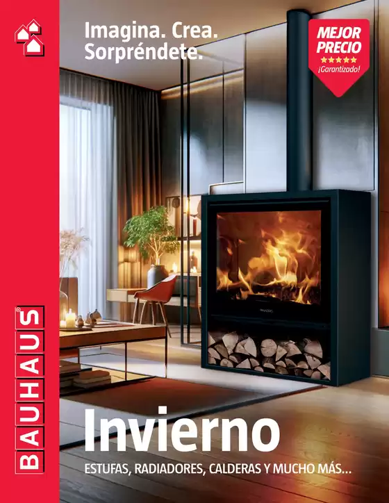 Catálogo BAUHAUS en Gijón | Invierno. Estufas, radiadores, calderas y mucho más | 2025-09-16T00:00:00.000Z - 2025-12-31T00:00:00.000Z