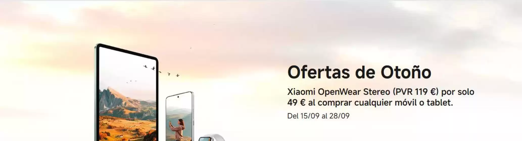 Ofertas de Otoño