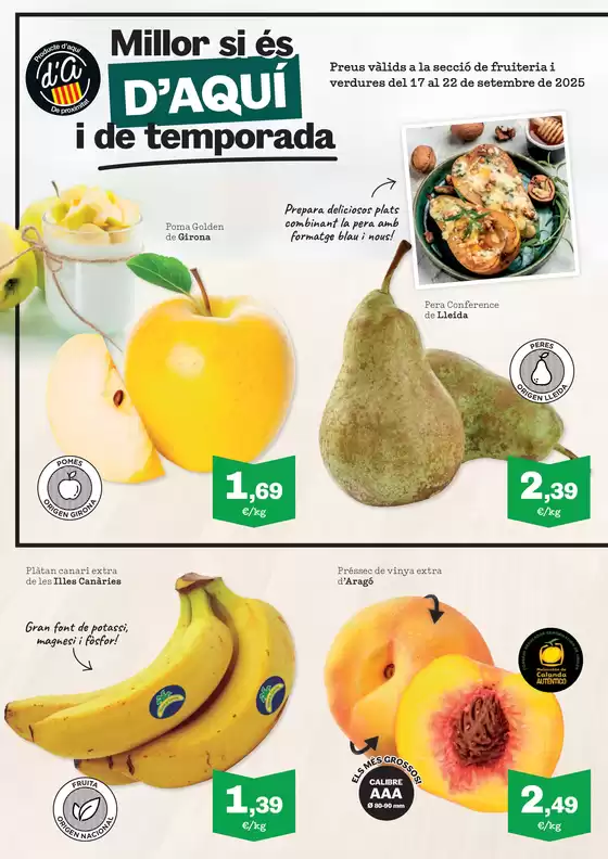 Del 17 de setembre al 7 d'octubre de 2025
