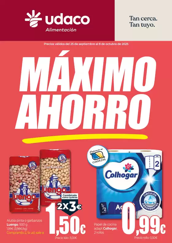 Máximo Ahorro UDACO Canarias