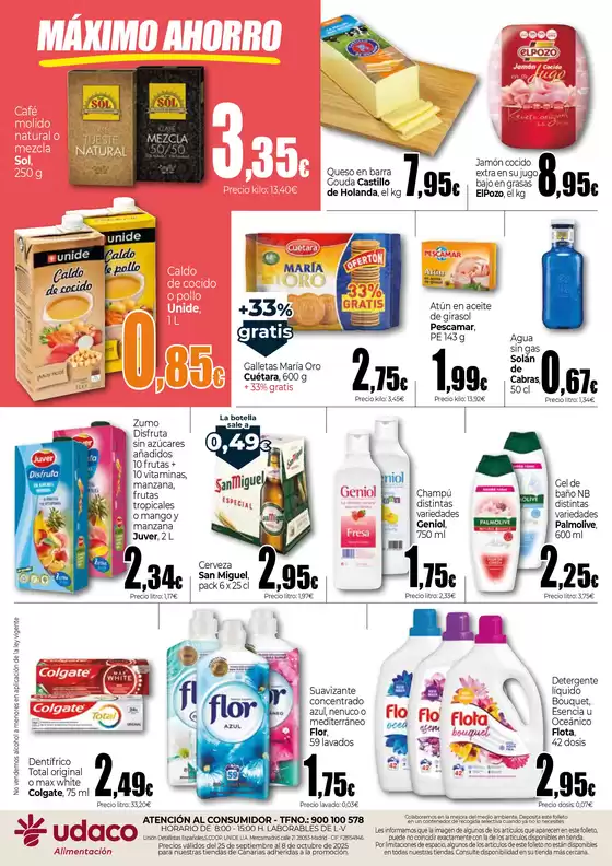Máximo Ahorro UDACO Canarias