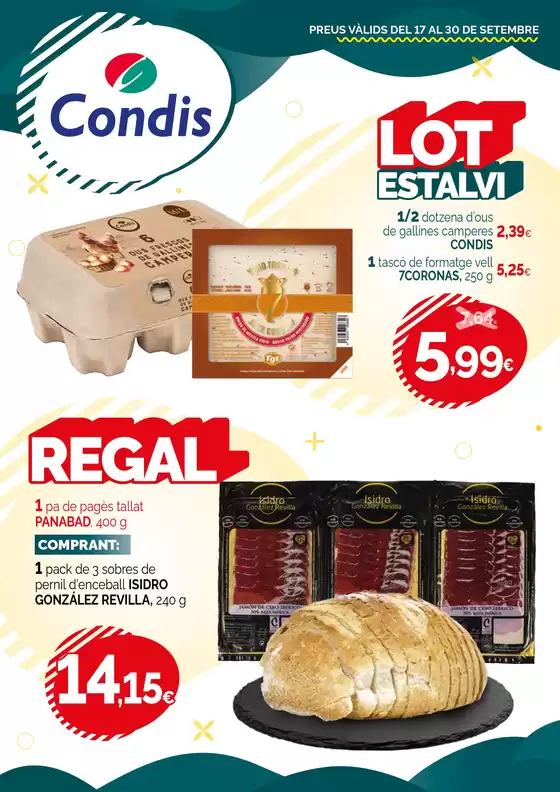Preus Vàlids Del 17 Al 30 De Setembre
