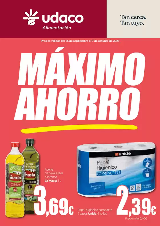  Máximo Ahorro en UDACO 