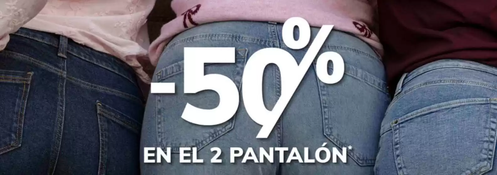 -50% En El 2 Pantalón