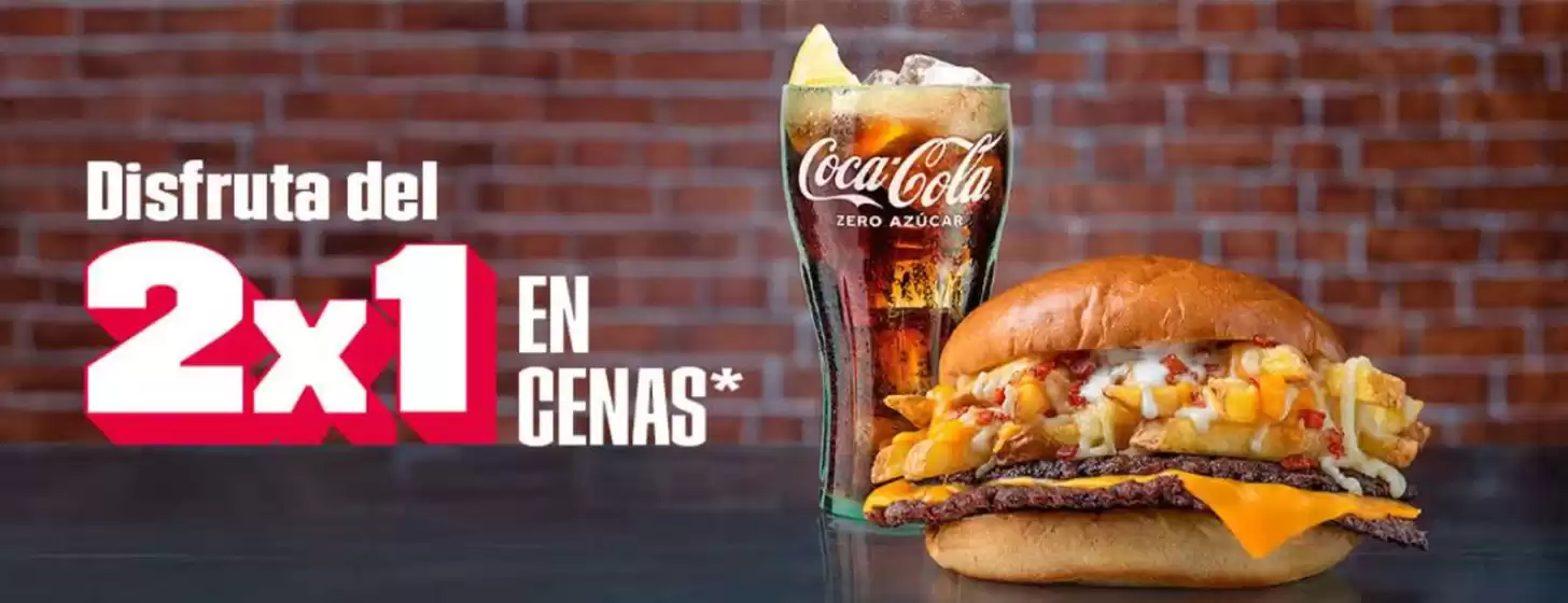 Disfruta del 2x1 En Cenas
