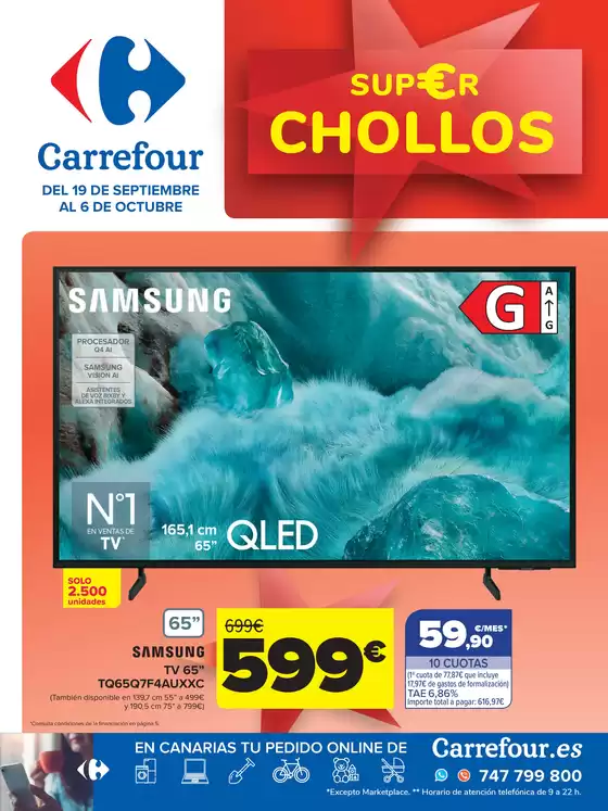 Catálogo Carrefour | CHOLLOS | 2025-09-19T00:00:00.000Z - 2025-10-06T00:00:00.000Z