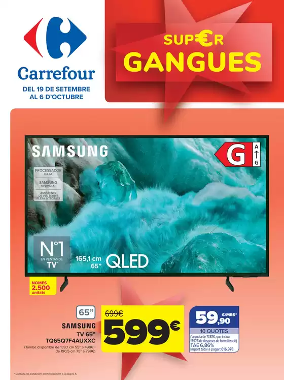 Catálogo Carrefour en Girona | CHOLLOS | 2025-09-19T00:00:00.000Z - 2025-10-06T00:00:00.000Z