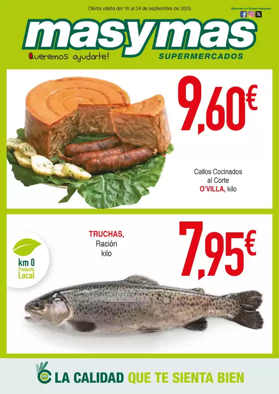 Oferta válida del 18 al 24 de septiembre de 2025