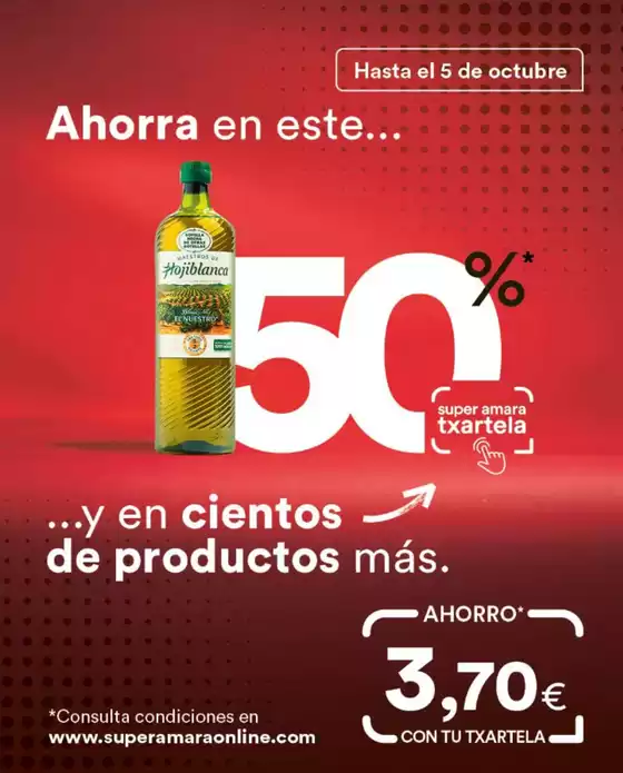 ¡Vuelve el 50% DE AHORRO a super amara!