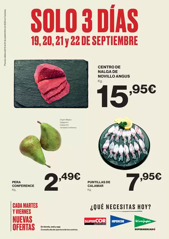 Catálogo Supercor | Solo 3 Días | 2025-09-19T00:00:00.000Z - 2025-09-22T00:00:00.000Z