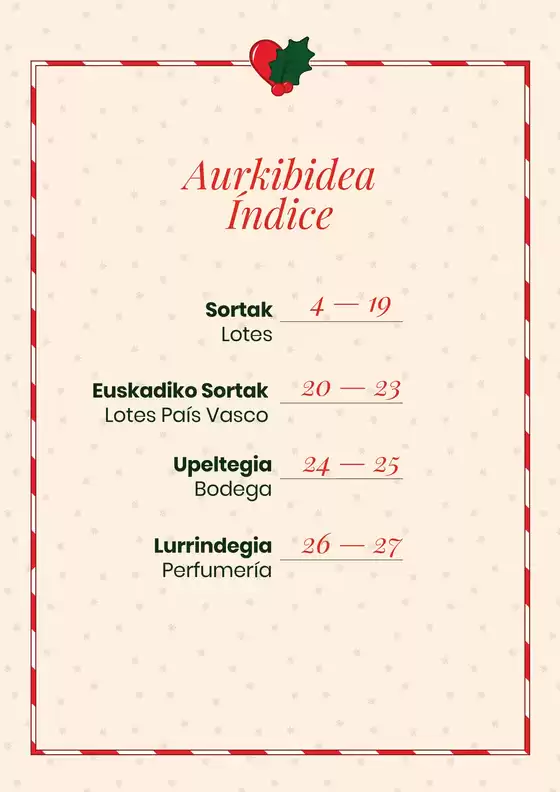 Lotes y Cestas Navidad 2025