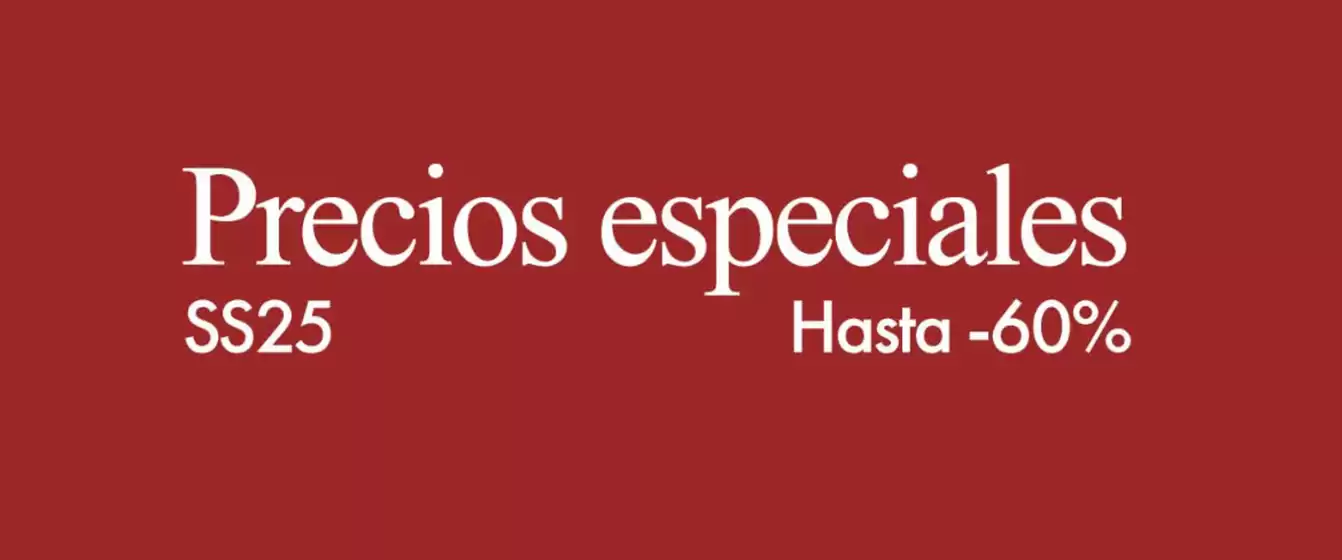 Precios Especiales