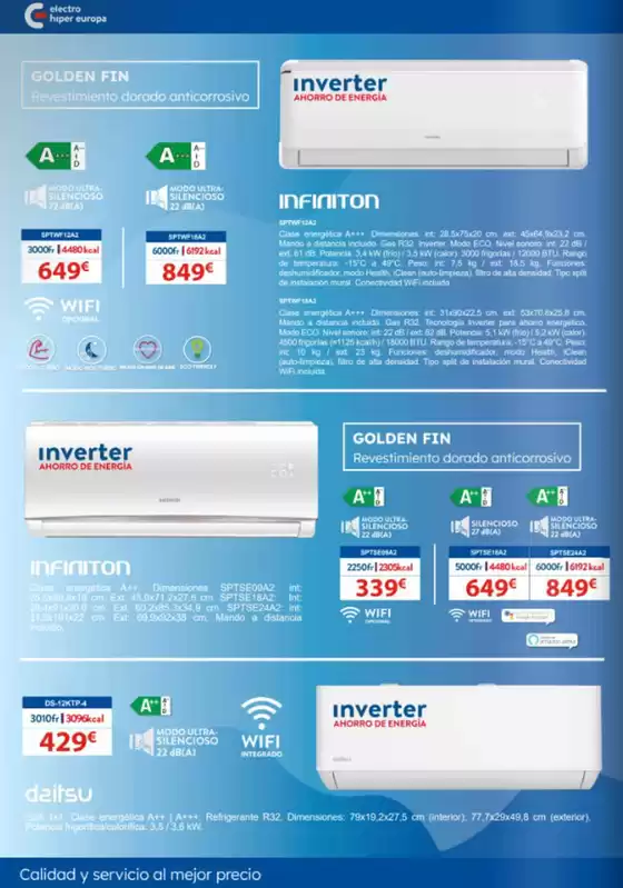 Disfruta de tu clima perfecto