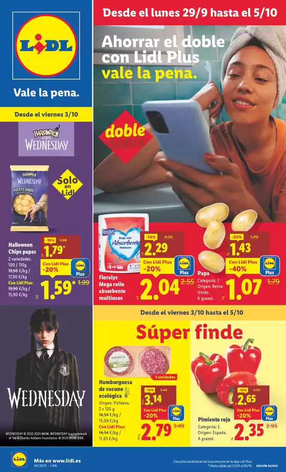 № 1 PRECIO - Ofertas válidas del 29/09 al 05/10