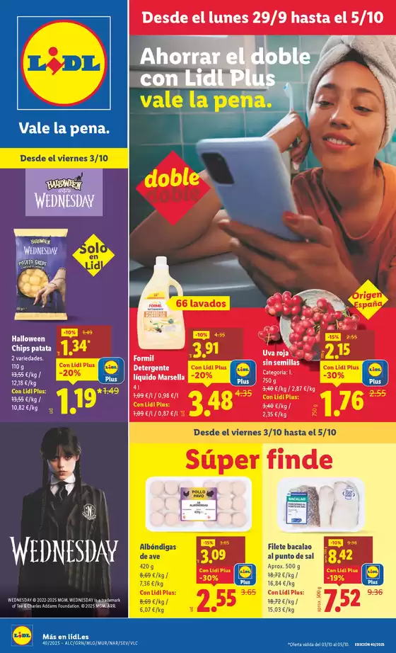 № 1 PRECIO - Ofertas válidas del 29/09 al 05/10