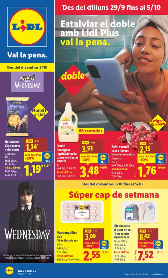 № 1 PRECIO - Ofertas válidas del 29/09 al 05/10