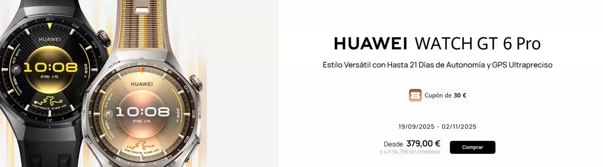 HUAWEI WATCH GT 6 Pro