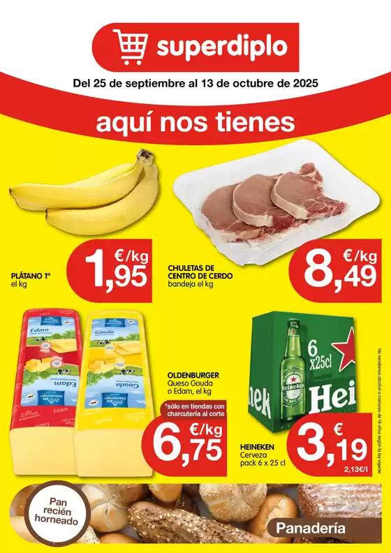 Del 25 de septiembre al 13 de octubre de 2025