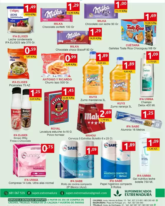 Catálogo Supermercados Extremadura