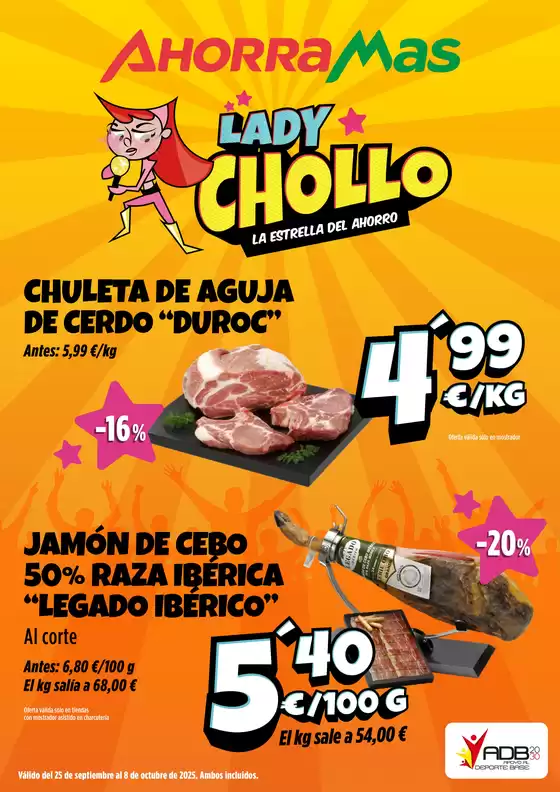 Válido del 25 de septiembre al 8 de octubre de 2025