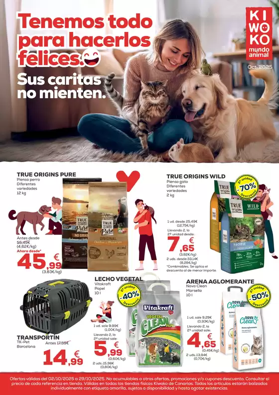 Tenemos todo para hacerlos felices