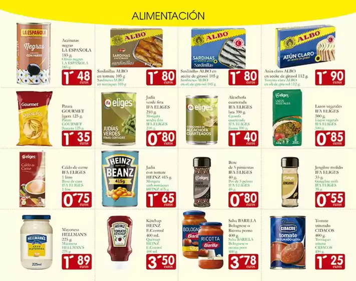 Ofertas del 25 de septiembre al 8 de octubre 2025