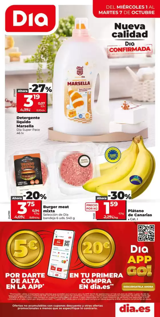 Nueva Calidad Dia del 01/10 al 07/10