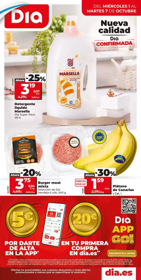 Nueva Calidad Dia del 01/10 al 07/10