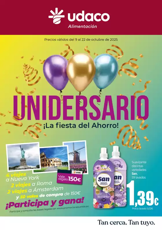 ¡La fiesta del ahorro! UDACO Canarias