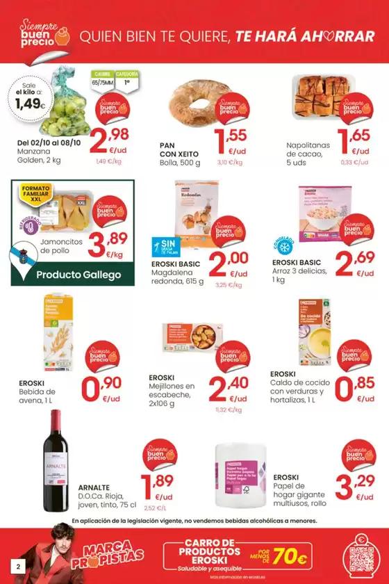 ¡Ofertón! 2a unidad -70%