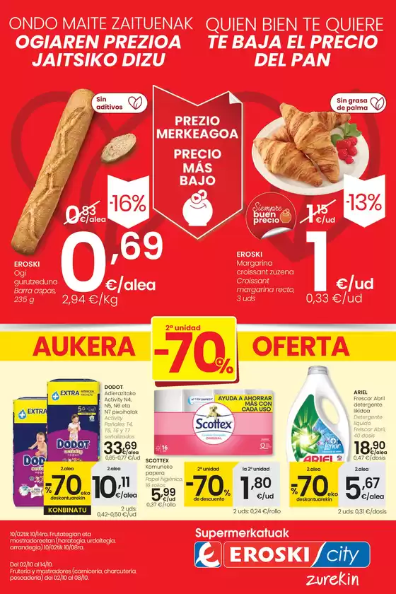 Prezio Merkeagoa SUPERMERCADOS EROSKI