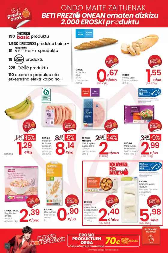 Prezio Merkeagoa SUPERMERCADOS EROSKI