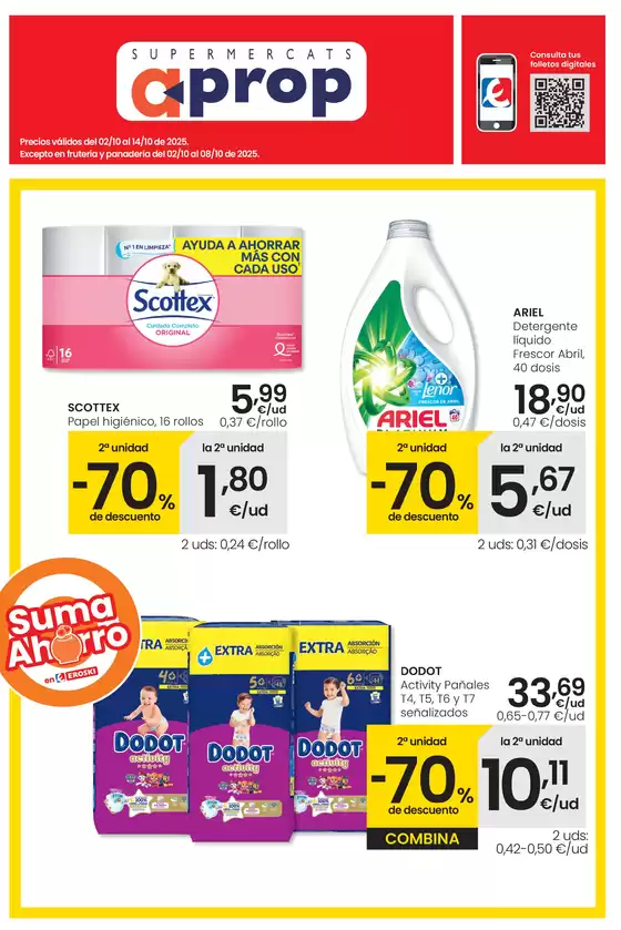 Catálogo Eroski en Inca | Suma Ahorro | 2025-10-02T00:00:00.000Z - 2025-10-14T00:00:00.000Z