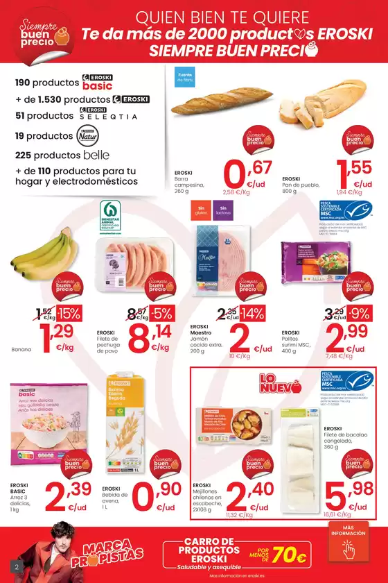 Precio más bajo EROSKI CITY