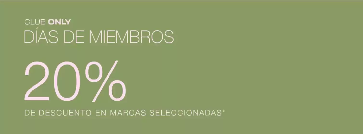 20% de descuento