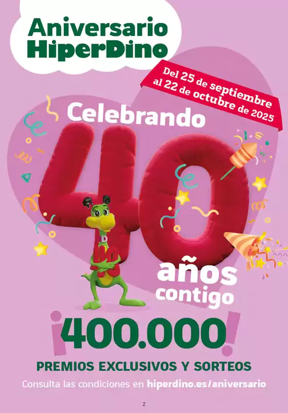 Ofertas desde el 25 de septiembre