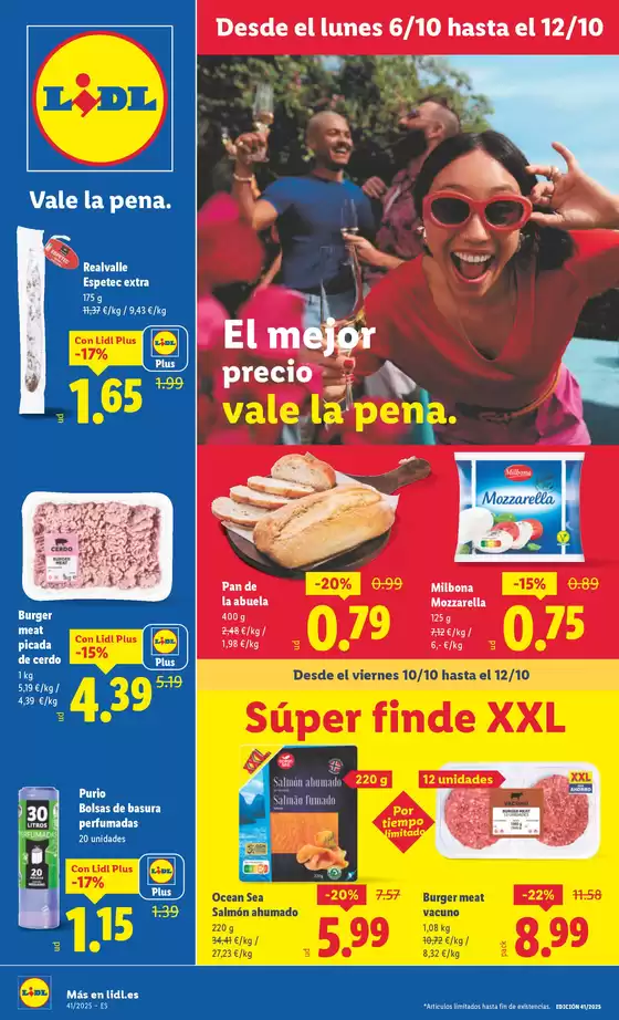 № 1 PRECIO - Ofertas válidas del 06/10 al 12/10