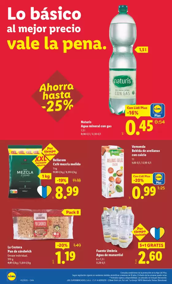 № 1 PRECIO - Ofertas válidas del 06/10 al 12/10