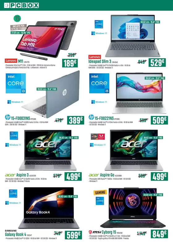 Catálogo PCBox