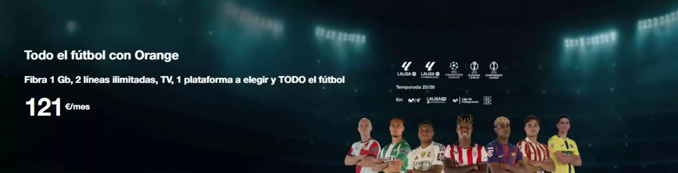 Todo el fútbol con Orange