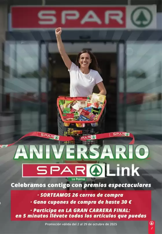 Oferta välida del 2 al 15 de Octubre de 2025