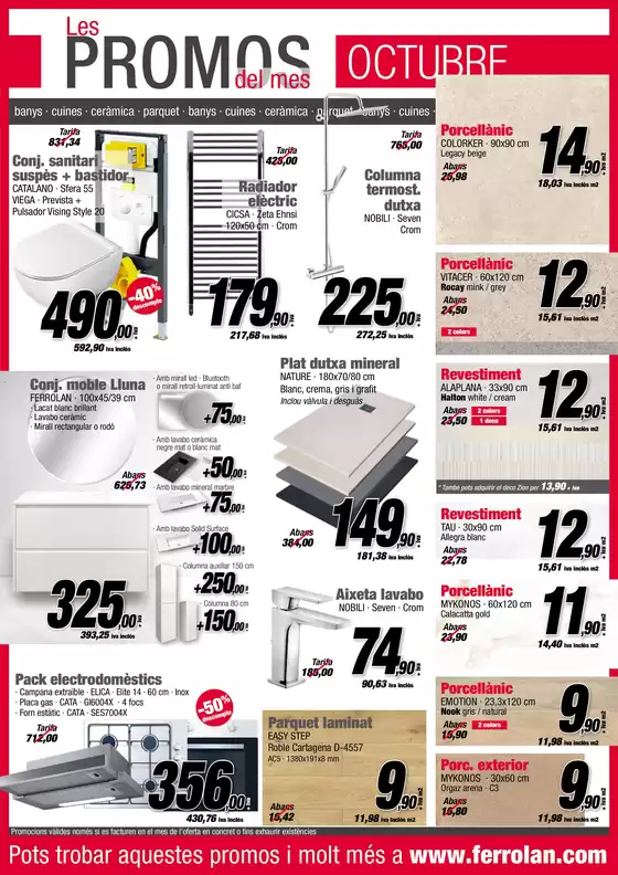 Les Promos Del Mes Octubre