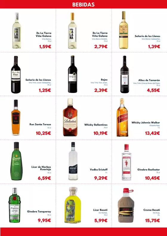 Oferta válida del 29 de septiembre al 11 de octubre de 2025
