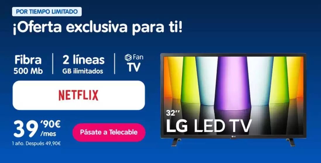 ¡Oferta exclusiva para ti!