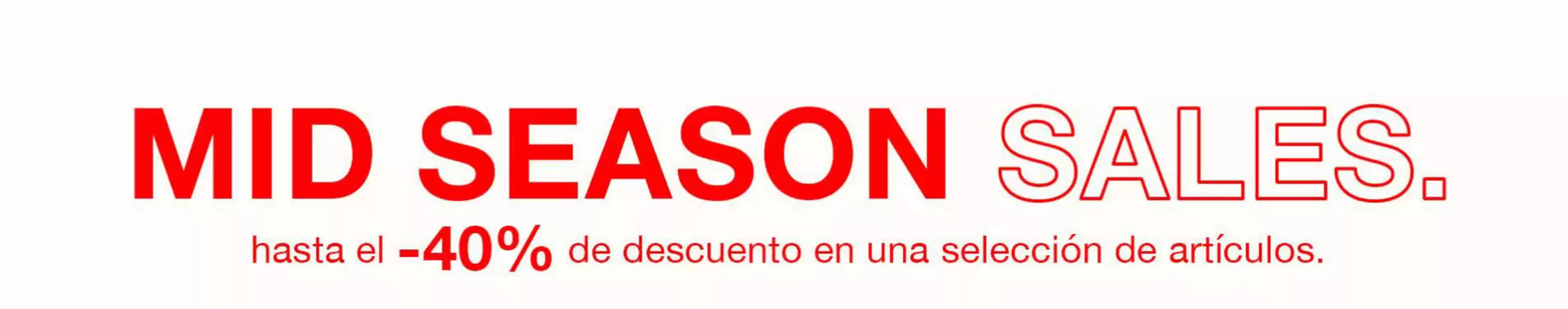 Hasta el -40% de descuento